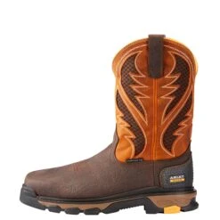 Ariat Men's Intrepid VentTEK Work Boot -Western Cowboy Equipment Shop S18 MNS WORK Holt 10023042 side