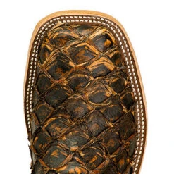 Anderson Bean Men's Rust Crush Bass Boots -Western Cowboy Equipment Shop S3018 Toe 400x400 1