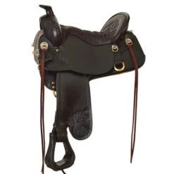 Tucker 17.5 Inch Wide Tree High Plains Trail Saddle