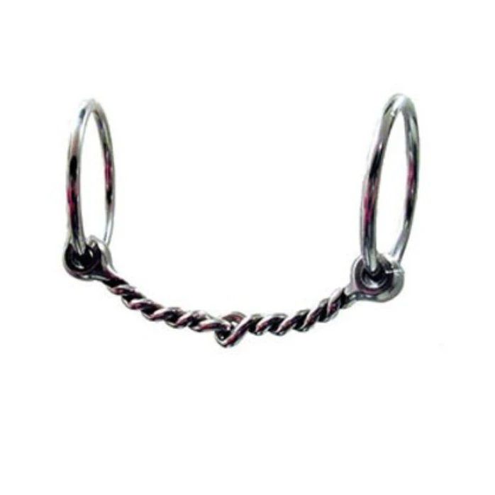 Performance Pony Company 4.25" Twisted Wire Snaffle Pony Bit 3 Performance Pony Company 4.25" Twisted Wire Snaffle Pony Bit