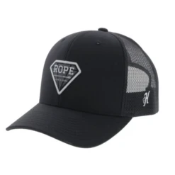 Hooey Black & White Rope Like A Girl Cap