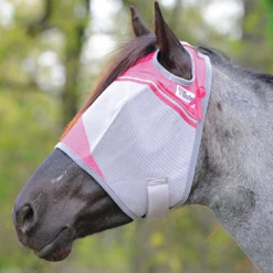 Cashel Pink Fly Mask- Small Horse