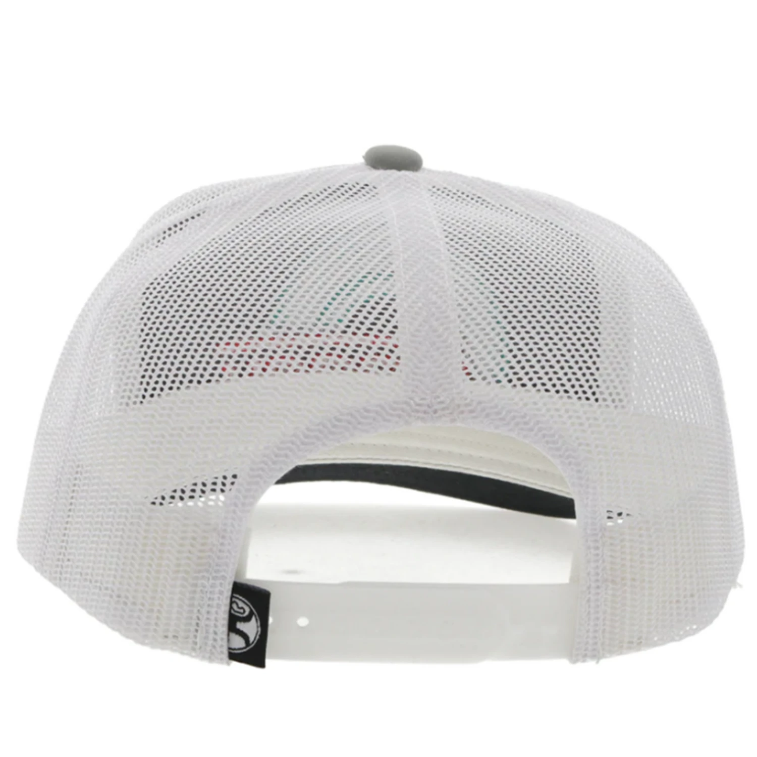 Hooey YOUTH High Profile Grey/White Cap-Multi Color Hooey Patch 4 Hooey YOUTH High Profile Grey/White Cap-Multi Color Hooey Patch - Image 2