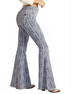 Rock & Roll Cowgirl Light Wash Aztec Jeans -Western Cowboy Equipment Shop Screenshot2022 07 13133056