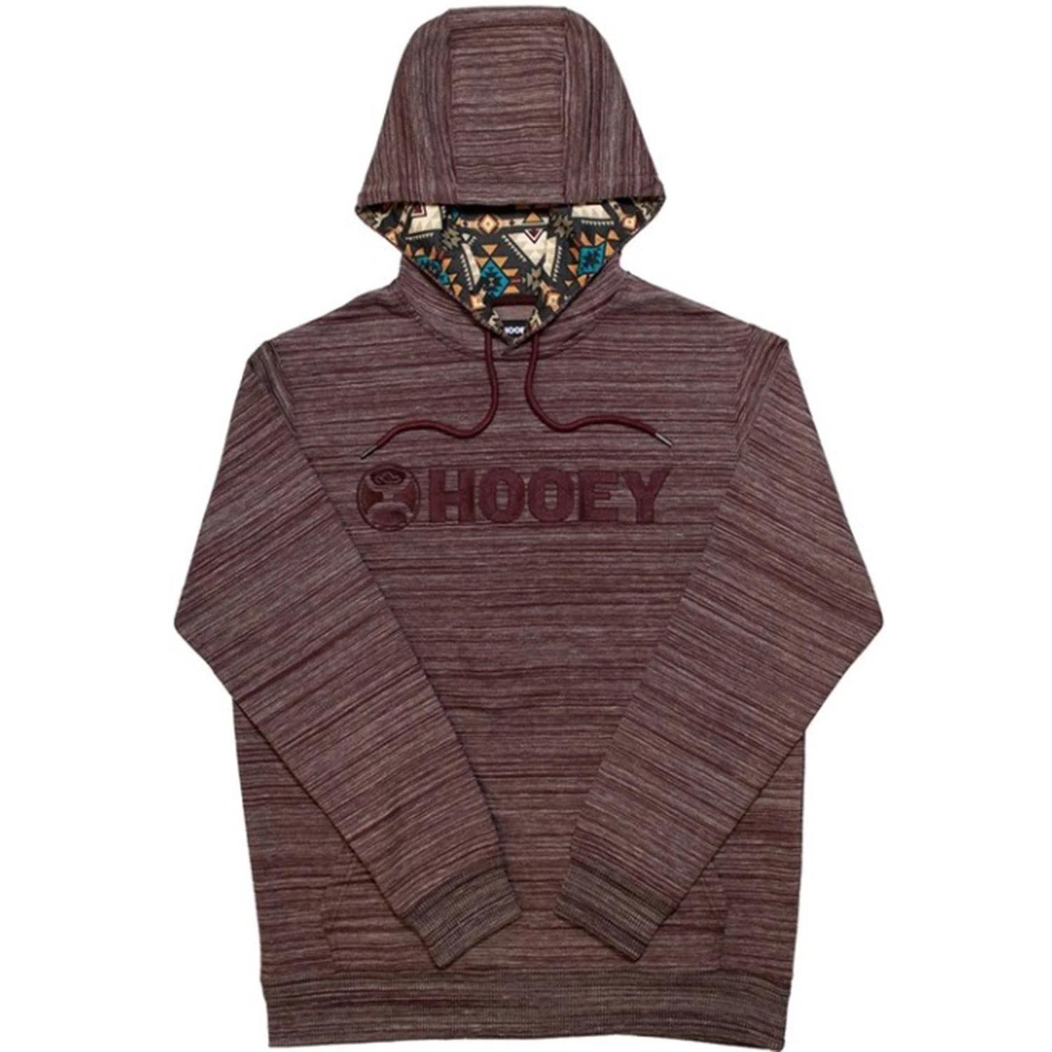 Hooey Men's Lock-Up Burgundy Hoody 3 Hooey Men's Lock-Up Burgundy Hoody