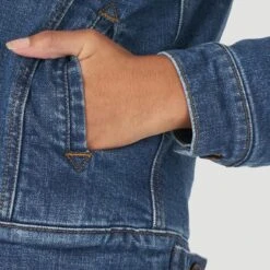 Wrangler Women's Denim Sherpa Jacket 9 Wrangler Women's Denim Sherpa Jacket -Western Cowboy Equipment Shop Screenshot2023 01 06145410