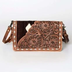 American Darling Brown Aztec & Tooled Leather Wallet -Western Cowboy Equipment Shop Screenshot2023 02 15134335
