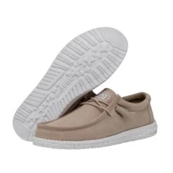 Heydude Hey Dude Men's Wally Slub Canvas Tan -Western Cowboy Equipment Shop Screenshot2023 02 23150642