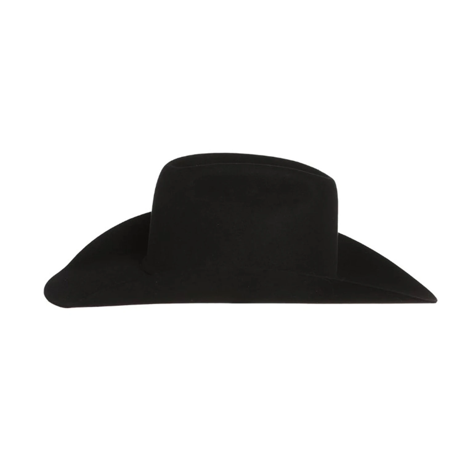Rodeo King Top Hand 5x Black Felt Hat 5 Rodeo King Top Hand 5x Black Felt Hat - Image 3