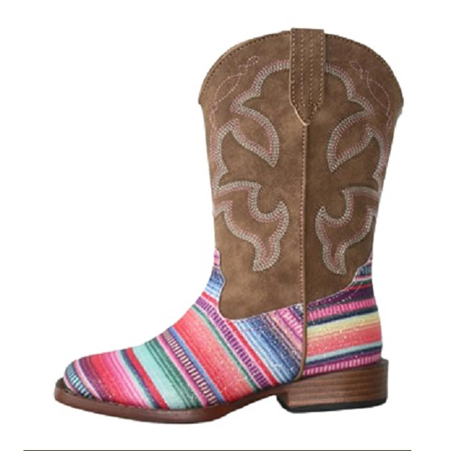 Kid's Serape Glitter Boots 3 Kid's Serape Glitter Boots