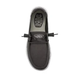 Heydude Hey Dude Women's Wendy Slub Canvas Dark Grey Shoes -Western Cowboy Equipment Shop Screenshot2023 05 12161416