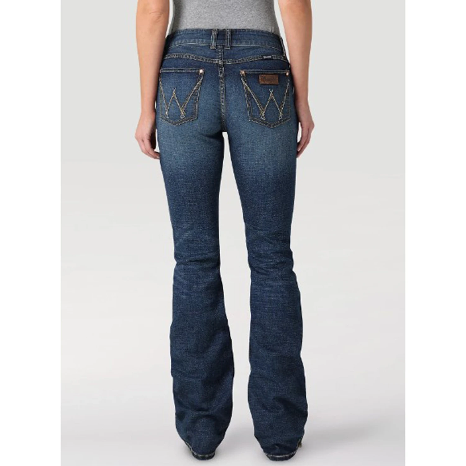 Wrangler Women's Retro Mid Rise Jeans 3 Wrangler Women's Retro Mid Rise Jeans