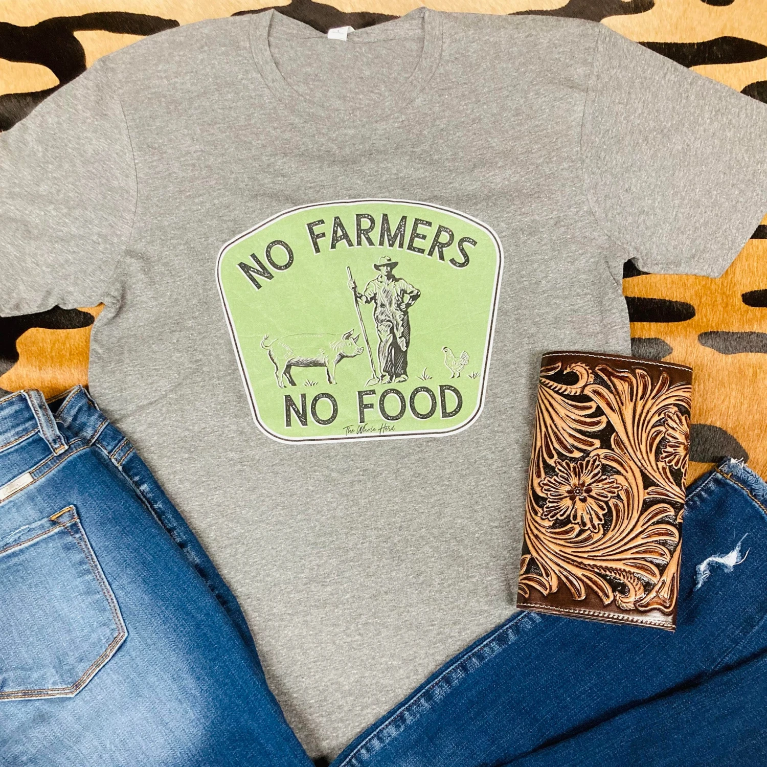 No Farmers No Food Tee 3 No Farmers No Food Tee