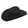 Youth " Maverick " Felt Hat Black -Western Cowboy Equipment Shop T7213001
