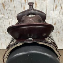 Circle Y Tucker 17.5 Wide Tree Big Bend Trail Saddle -Western Cowboy Equipment Shop TuckerBack