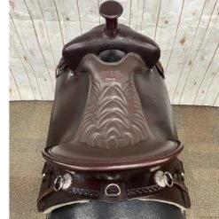Circle Y Tucker 17.5 Wide Tree Big Bend Trail Saddle -Western Cowboy Equipment Shop Tuckerseat