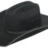 Youth Wool Felt Black Hat -Western Cowboy Equipment Shop Twister Youth Wool Western Hat prod 65511 l T7213401