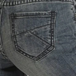 Rock & Roll Cowgirl Boot Cut Jr. Mid Rise Trouser 7 Rock & Roll Cowgirl Boot Cut Jr. Mid Rise Trouser -Western Cowboy Equipment Shop W8M1710 p