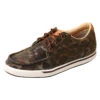 Twisted X Women's Shiny Leopard Brown "Casual Kicks" -Western Cowboy Equipment Shop WCA0023.01