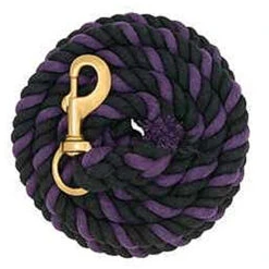 Weaver Leather Weaver Striped Cotton Lead - Multiple Colors -Western Cowboy Equipment Shop WEG02668D