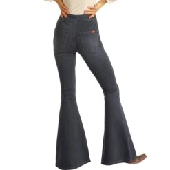 Rock & Roll Cowgirl High Rise Bell Bottom -Western Cowboy Equipment Shop WPB2671 B