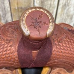 HR Saddlery 16 Inch Signature Will James Roping Saddle -Western Cowboy Equipment Shop Willhorn