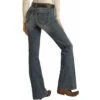 Rock & Roll Cowgirl Boot Cut Jr. Mid Rise Trouser -Western Cowboy Equipment Shop backw