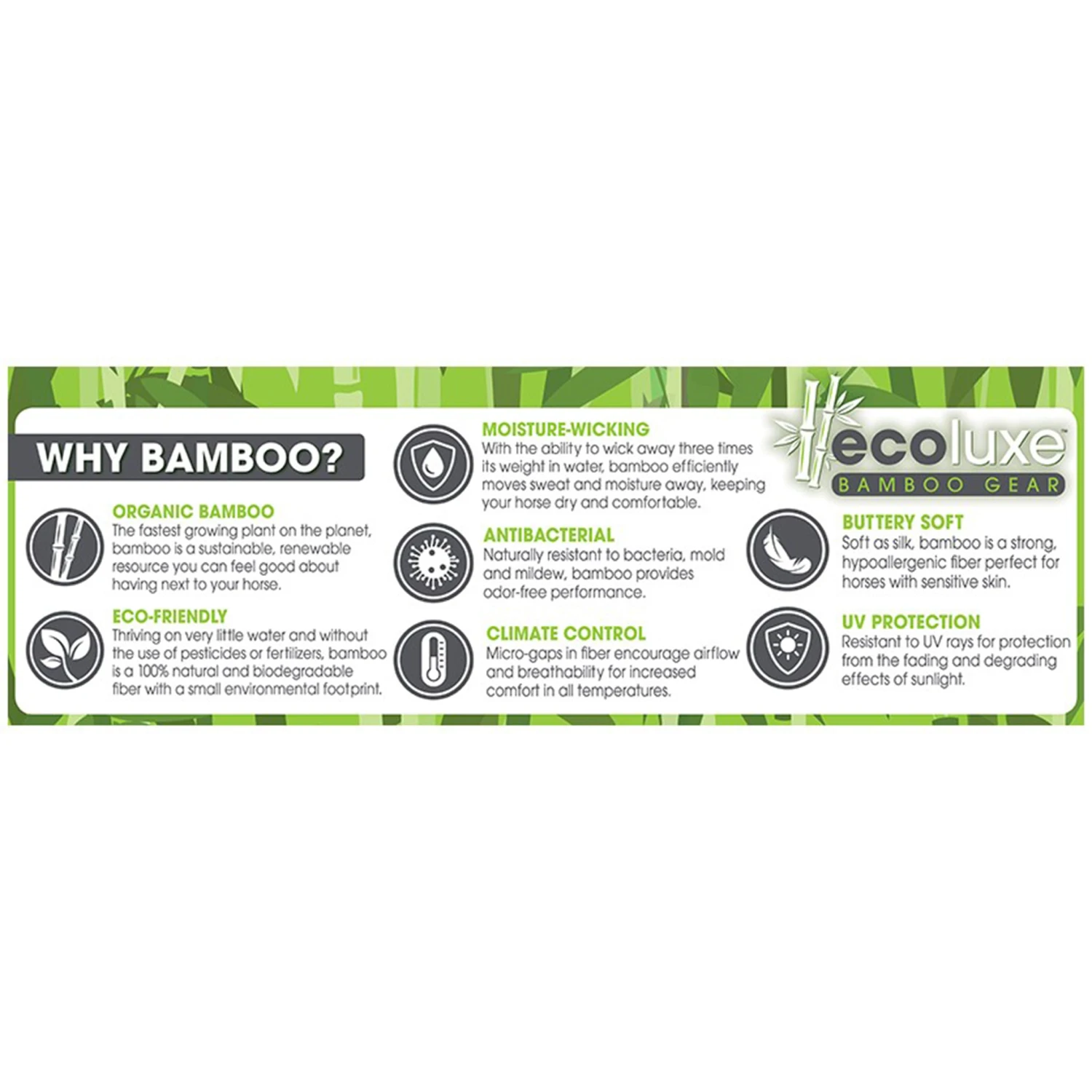 Weaver Leather Weaver EcoLuxe™ Bamboo Flat Barrel Reins 4 Weaver Leather Weaver EcoLuxe™ Bamboo Flat Barrel Reins - Image 2