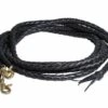 Professional's Choice Black Braided Split Reins -Western Cowboy Equipment Shop blkbraided