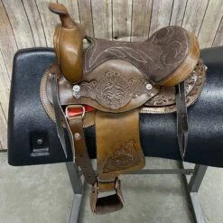 10" Pony Saddle -Western Cowboy Equipment Shop brown10inch