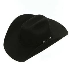 Bullhide Broken Horn Felt Black Hat