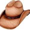 Montecarlo Hats Trail Boss Natural Hat 1 Montecarlo Hats Trail Boss Natural Hat -Western Cowboy Equipment Shop bullhide 2529 P