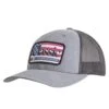 Classic Rope Company Grey Cap With Flag Logo -Western Cowboy Equipment Shop capcr53