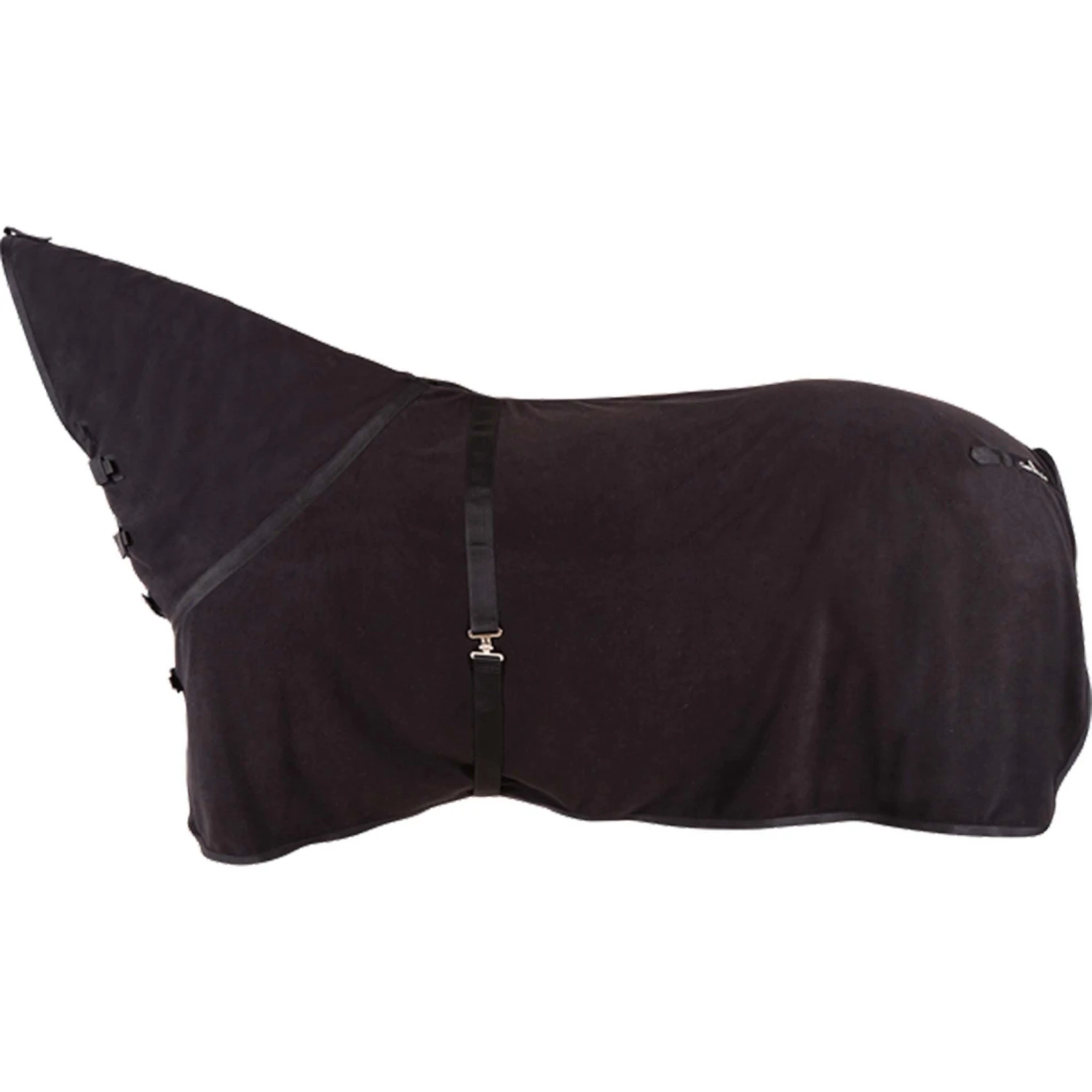 Classic Equine Black Premium Polar Fleece Cooler 3 Classic Equine Black Premium Polar Fleece Cooler