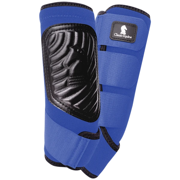 Classic Equine Blue ClassicFit Front Splint Boots 3 Classic Equine Blue ClassicFit Front Splint Boots