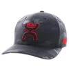 Hooey YOUTH Black Tone On Tone Camo Chris Kyle Cap-Hooey Patch -Western Cowboy Equipment Shop ck 022 1 38205 04696