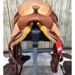 HR Saddlery 15 Inch Basic Ranch Cutting Saddle -Western Cowboy Equipment Shop cutterfront ba717510 610d 4919 9ce8 33034ea3fcea