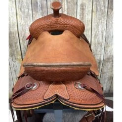 HR Saddlery 16 Inch Modified Draft Association Saddle -Western Cowboy Equipment Shop draftback