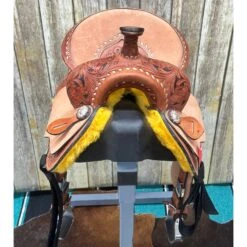 Paul Taylor Youth Floral Barrel Saddle -Western Cowboy Equipment Shop efront 02152ab2 4f98 4f0b b335 f701c4575156