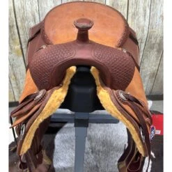 HR Saddlery 15.5 Inch Basic Ranch Cutting Saddle -Western Cowboy Equipment Shop fitsa