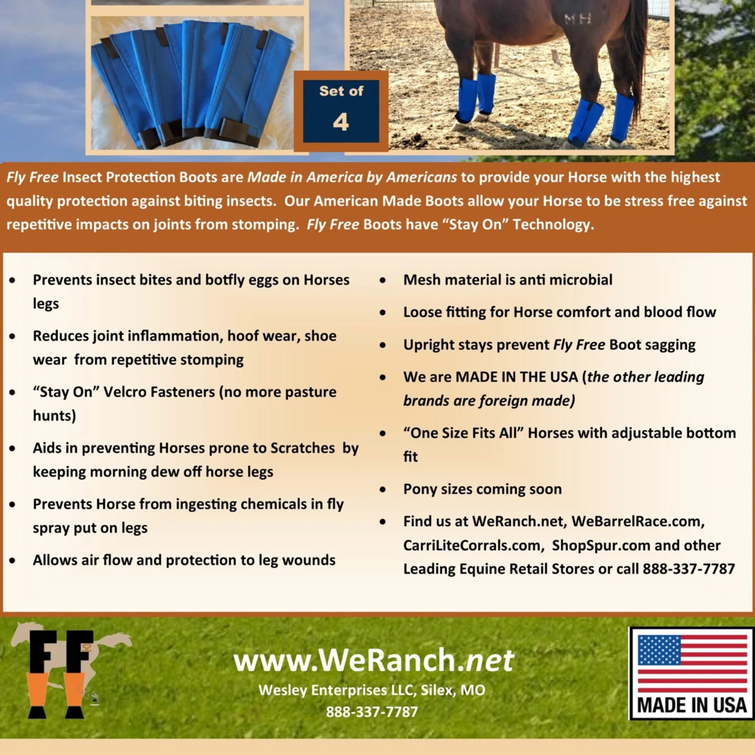 Fly Free Insect Protection Boots - RED 5 Fly Free Insect Protection Boots - RED - Image 3