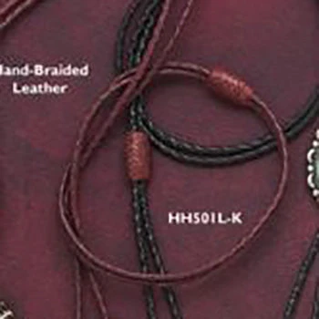 Hand Braided Leather Stampede Strings 3 Hand Braided Leather Stampede Strings