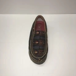 WE Exclusive ~ Twisted X Women's Grey Aztec Slip On Moc -Western Cowboy Equipment Shop image 123923953 4 103c247e b164 4c8a 96ee e60fc1475874