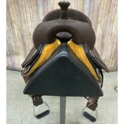 Circle Y Roughout Lindale Barrel Saddles -Western Cowboy Equipment Shop lindalefront