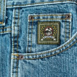 Cinch Medium Stonewash Green Label Jeans -Western Cowboy Equipment Shop mb90530001 1168 detail