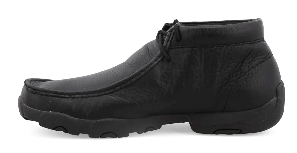 Twisted X Men's Soft Black Leather Driving Moc 5 Twisted X Men's Soft Black Leather Driving Moc - Image 3