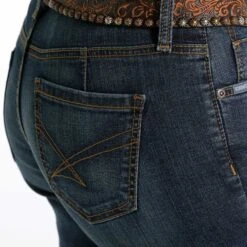 Cinch Lynden Dark Stone Trouser Jeans -Western Cowboy Equipment Shop mj81454086 4 722 detail