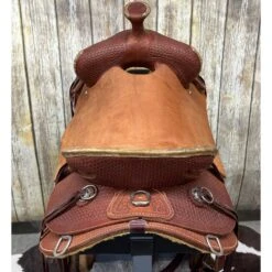 HR Saddlery 16.5 Inch Association Mule Saddle -Western Cowboy Equipment Shop muleback