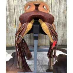 HR Saddlery 16.5 Inch Association Mule Saddle -Western Cowboy Equipment Shop mulefront