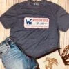 Western Edge Navy Logo Tee 2 Western Edge Navy Logo Tee -Western Cowboy Equipment Shop nvwet